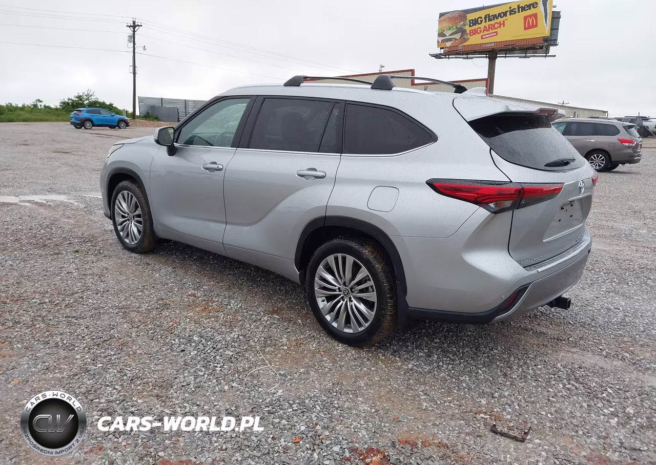 2022 Toyota Highlander Platinum VIN:5TDFZRBH6NS199129 - 3