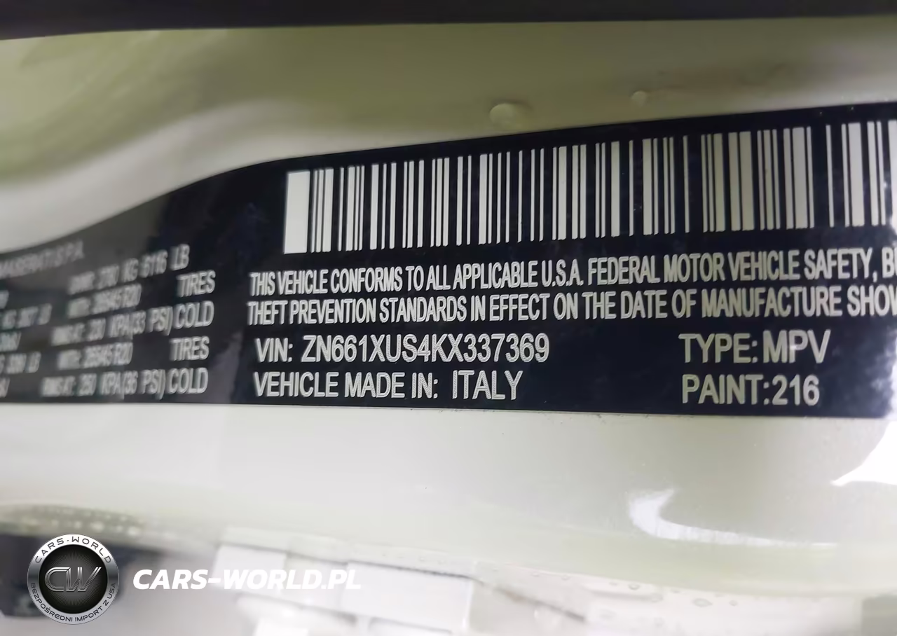 2019 Maserati Levante Gransport VIN:ZN661XUS4KX337369 - 9