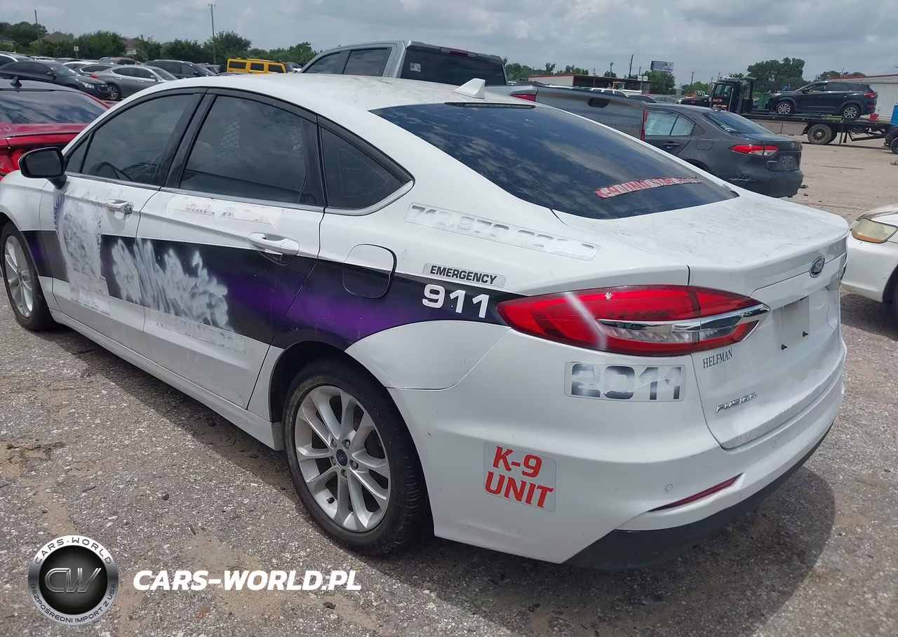 2020 Ford Fusion Hybrid Se VIN:3FA6P0LU0LR188047 - 3