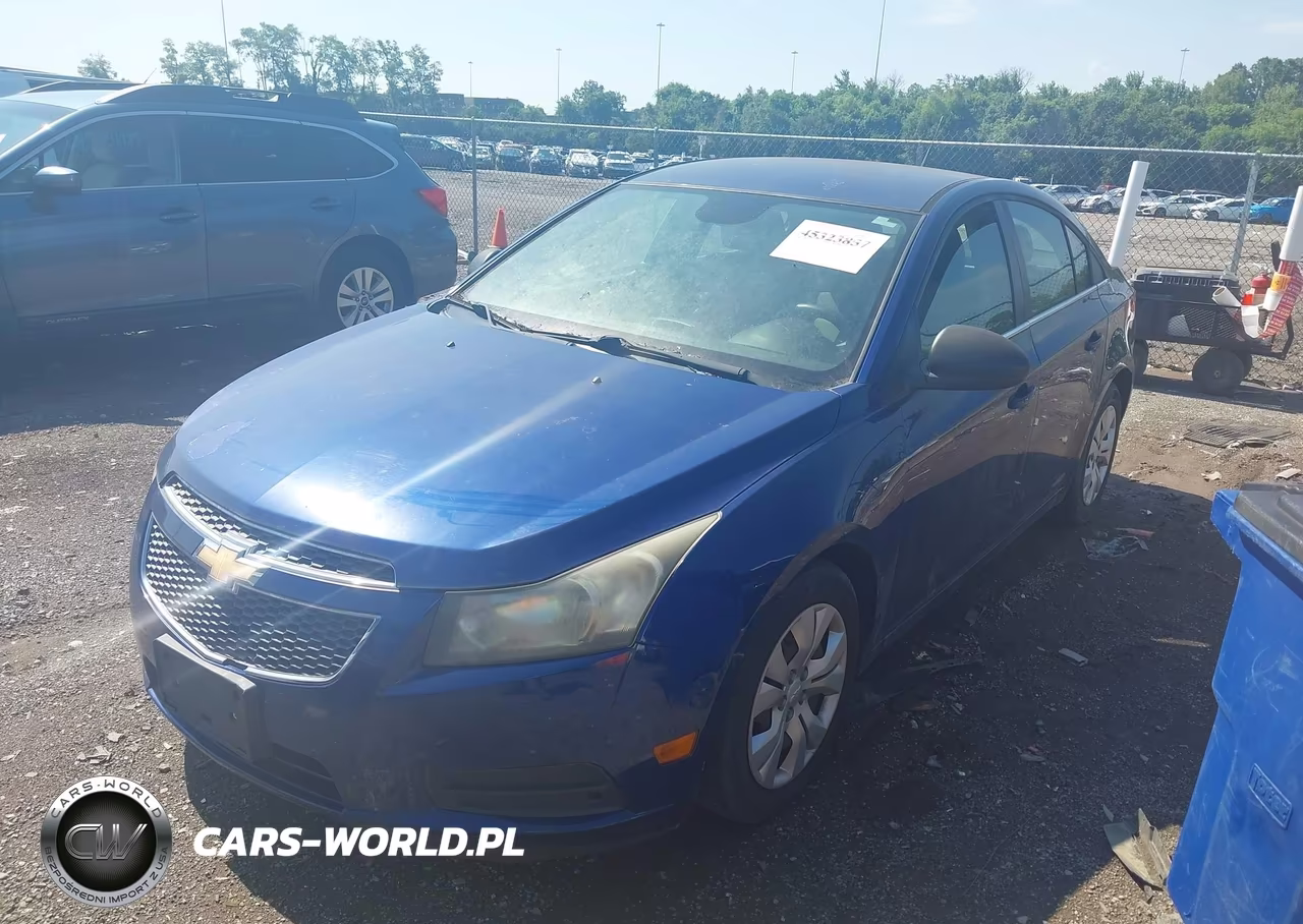 2012 Chevrolet Cruze Ls VIN:1G1PC5SH2C7310483 - 2