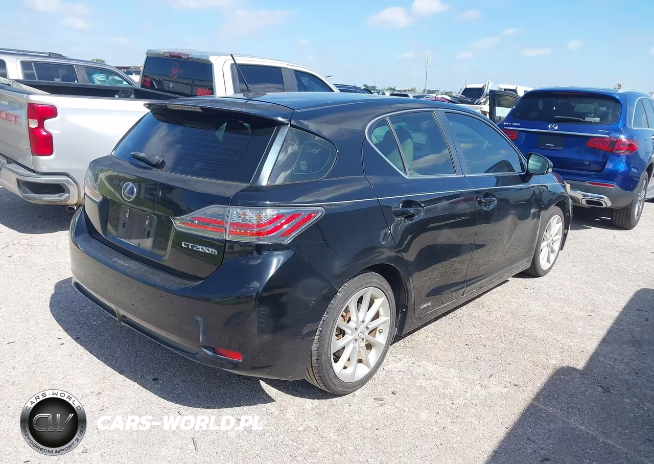 2012 Lexus Ct 200H Premium VIN:JTHKD5BH3C2048547 - 4