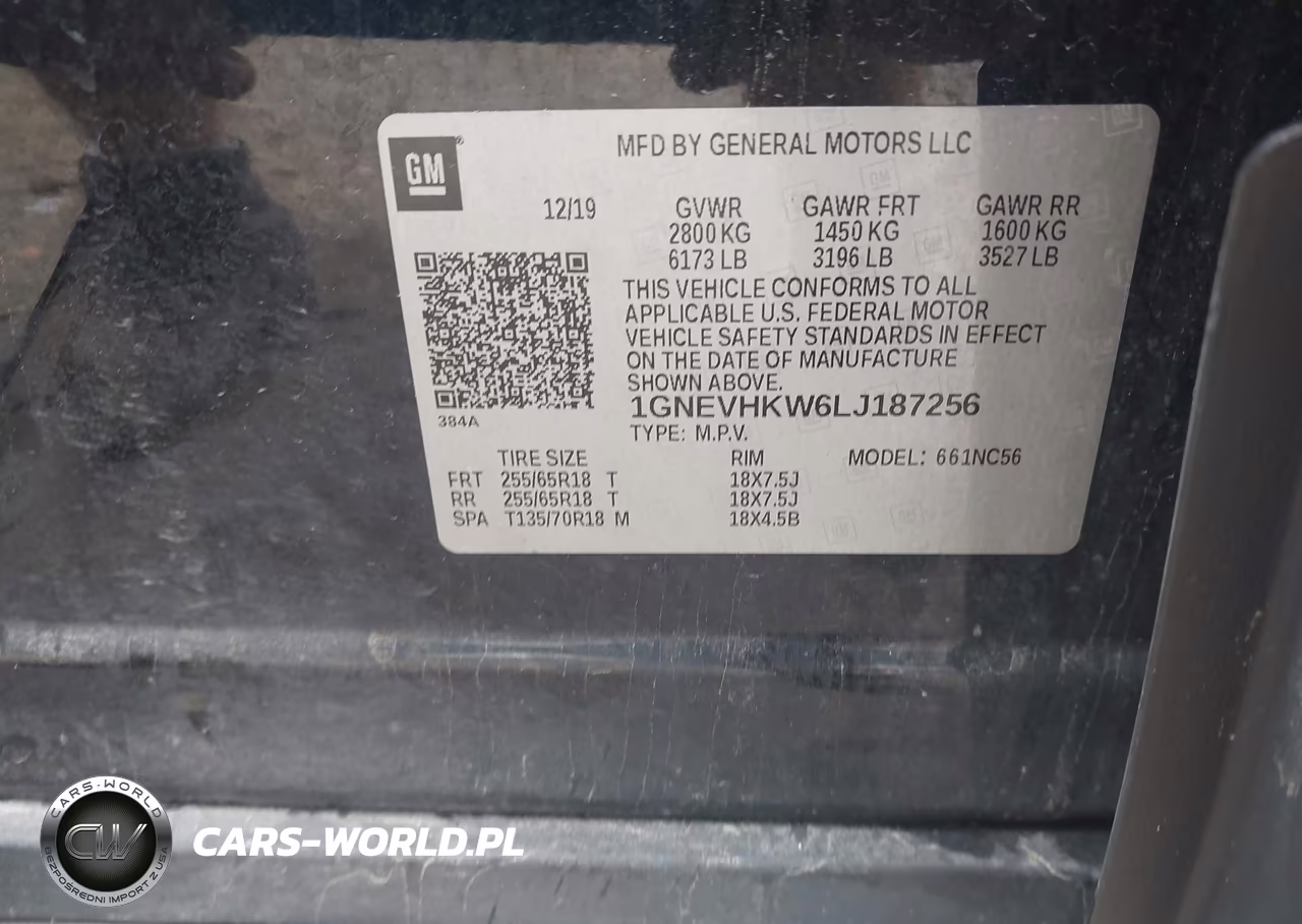 2020 Chevrolet Traverse Awd Lt Leather VIN:1GNEVHKW6LJ187256 - 9