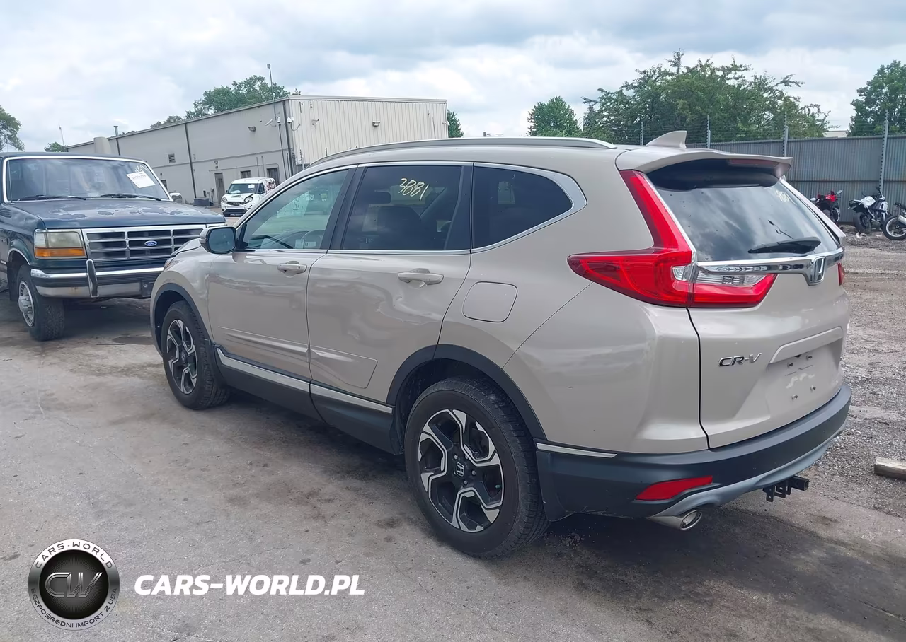 2018 Honda Cr-V Touring VIN:5J6RW2H90JL026452 - 3