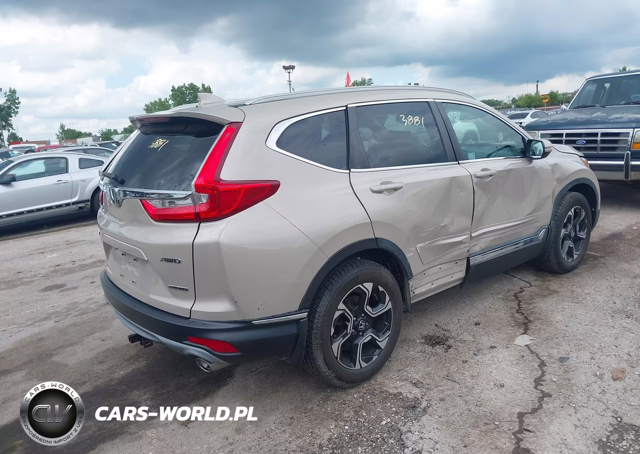 2018 Honda Cr-V Touring VIN:5J6RW2H90JL026452 - 4