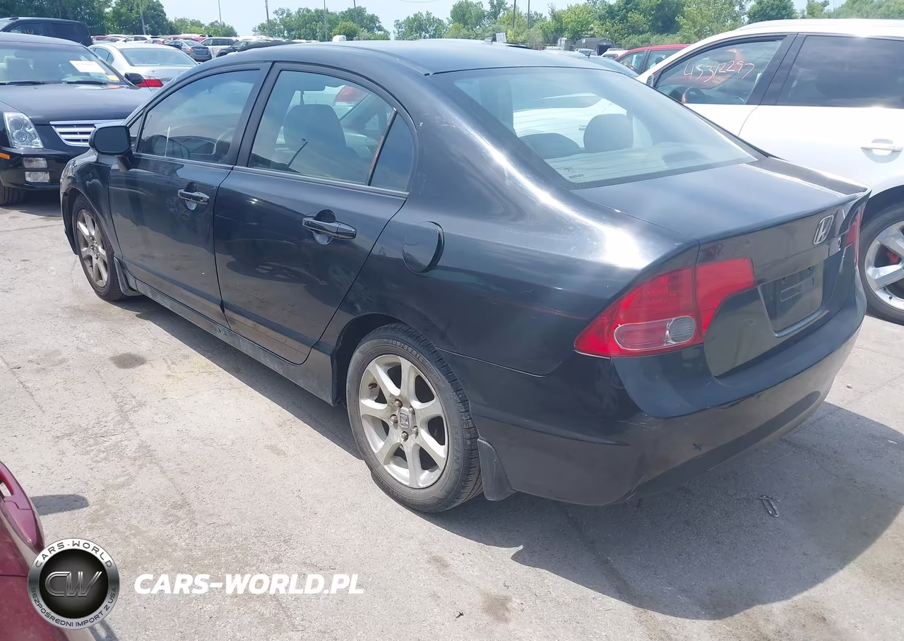 2007 Honda Civic Lx VIN:1HGFA16547L134939 - 3