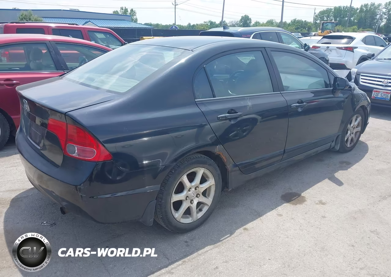 2007 Honda Civic Lx VIN:1HGFA16547L134939 - 4