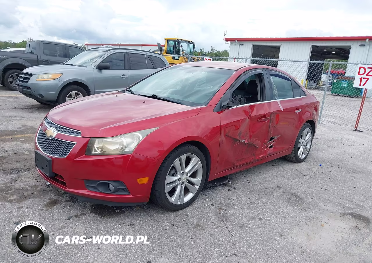 2011 Chevrolet Cruze Ltz VIN:1G1PH5S97B7188308 - 2