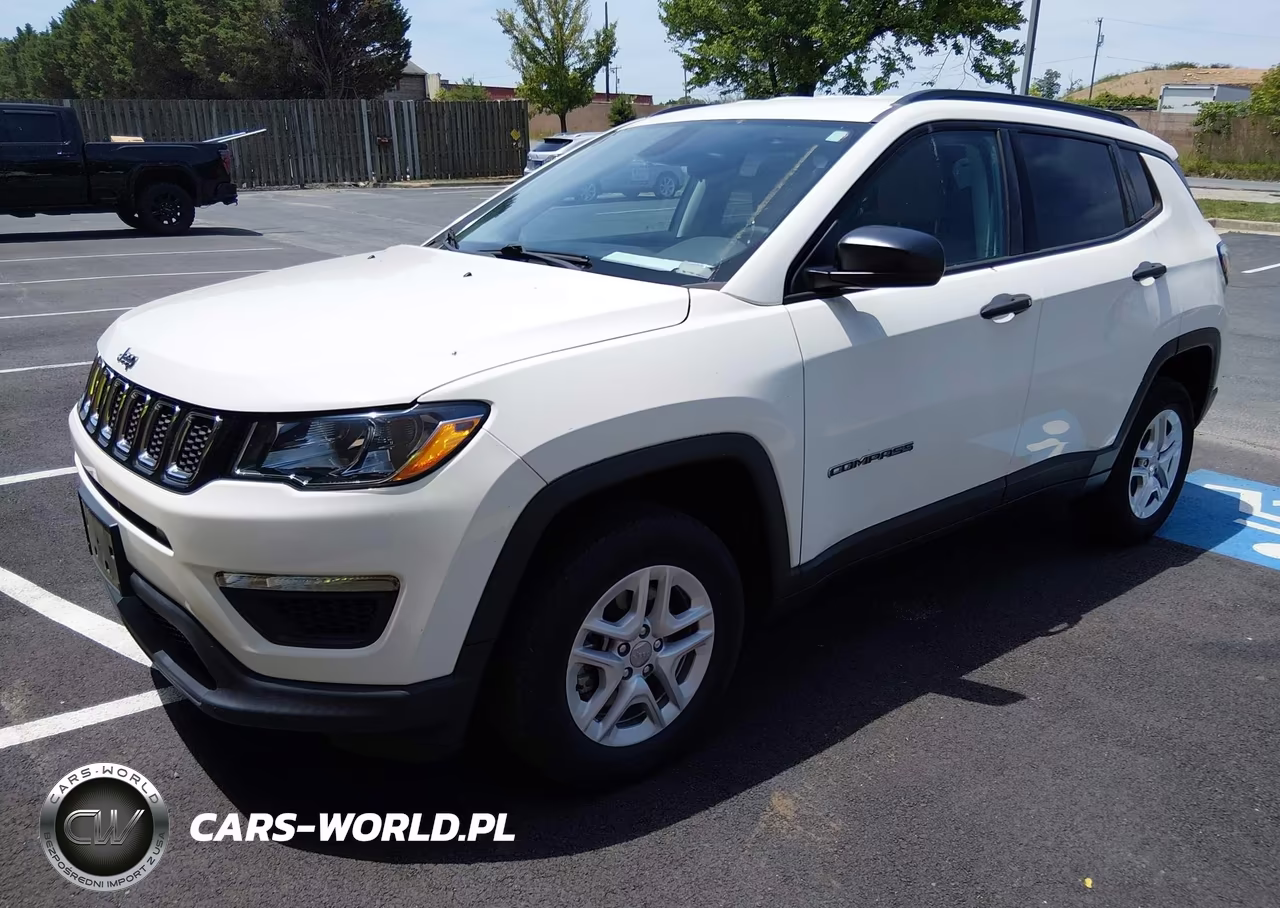 2018 Jeep Compass Sport 4X4 VIN:3C4NJDAB6JT392240 - 2
