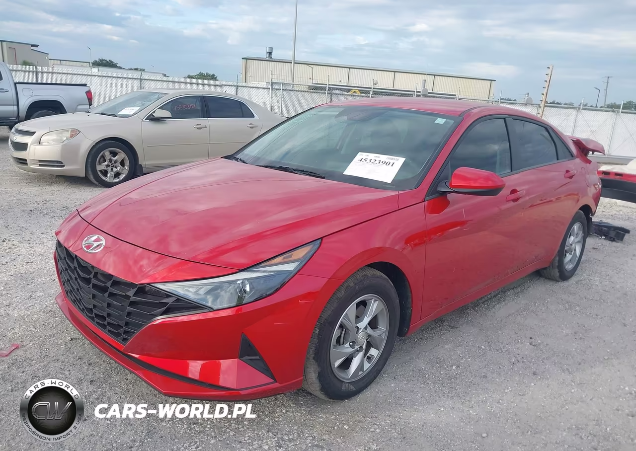 2021 Hyundai Elantra Se VIN:5NPLL4AG9MH051044 - 2