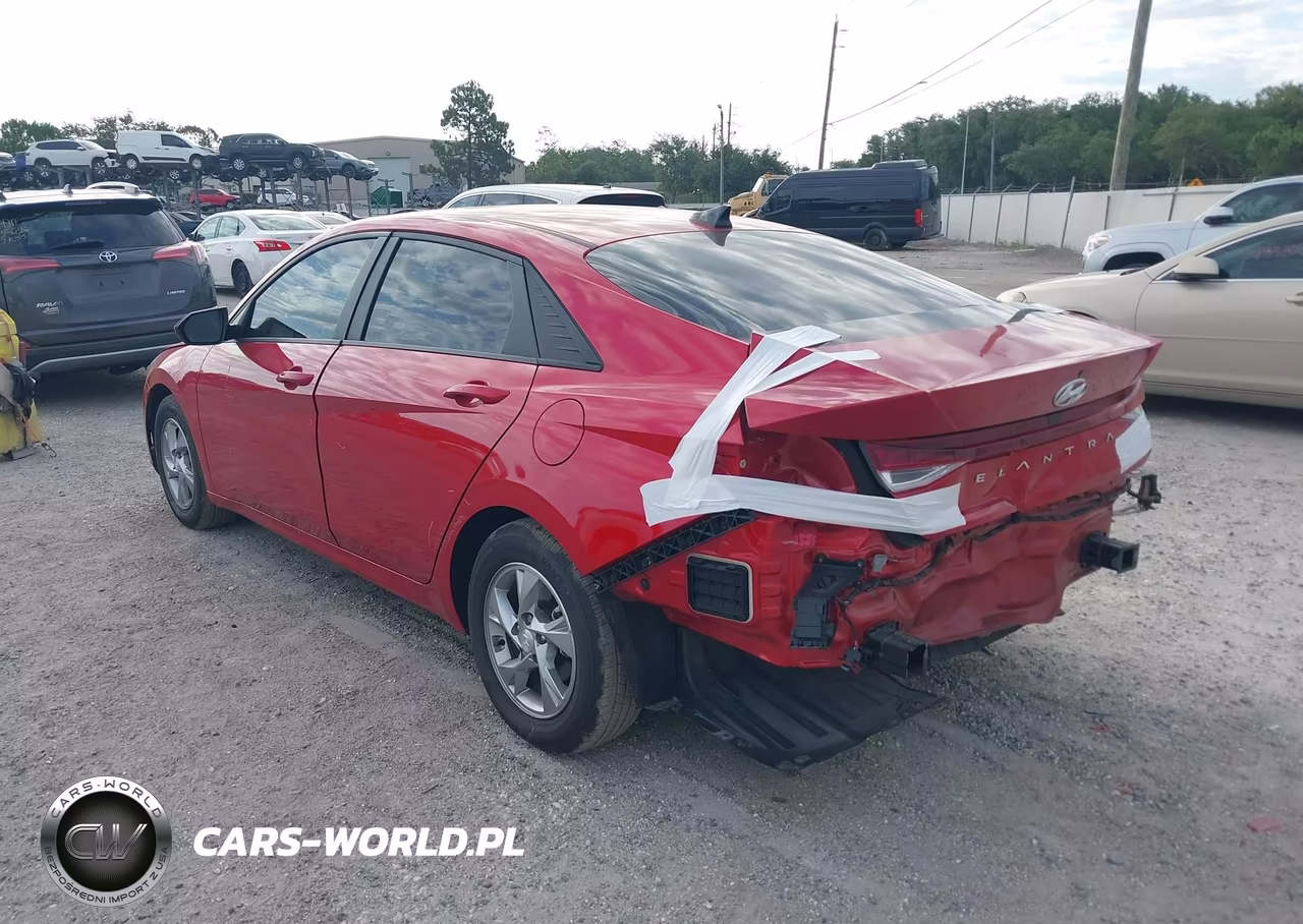 2021 Hyundai Elantra Se VIN:5NPLL4AG9MH051044 - 3