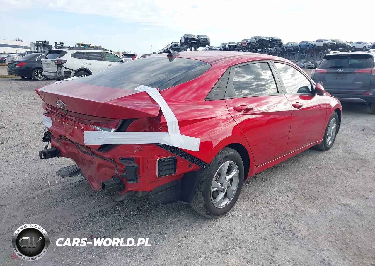 2021 Hyundai Elantra Se VIN:5NPLL4AG9MH051044 - 4
