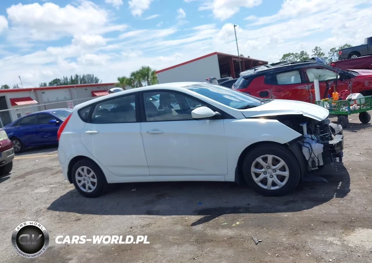 2013 Hyundai Accent Gs VIN:KMHCT5AE1DU127376 - 14