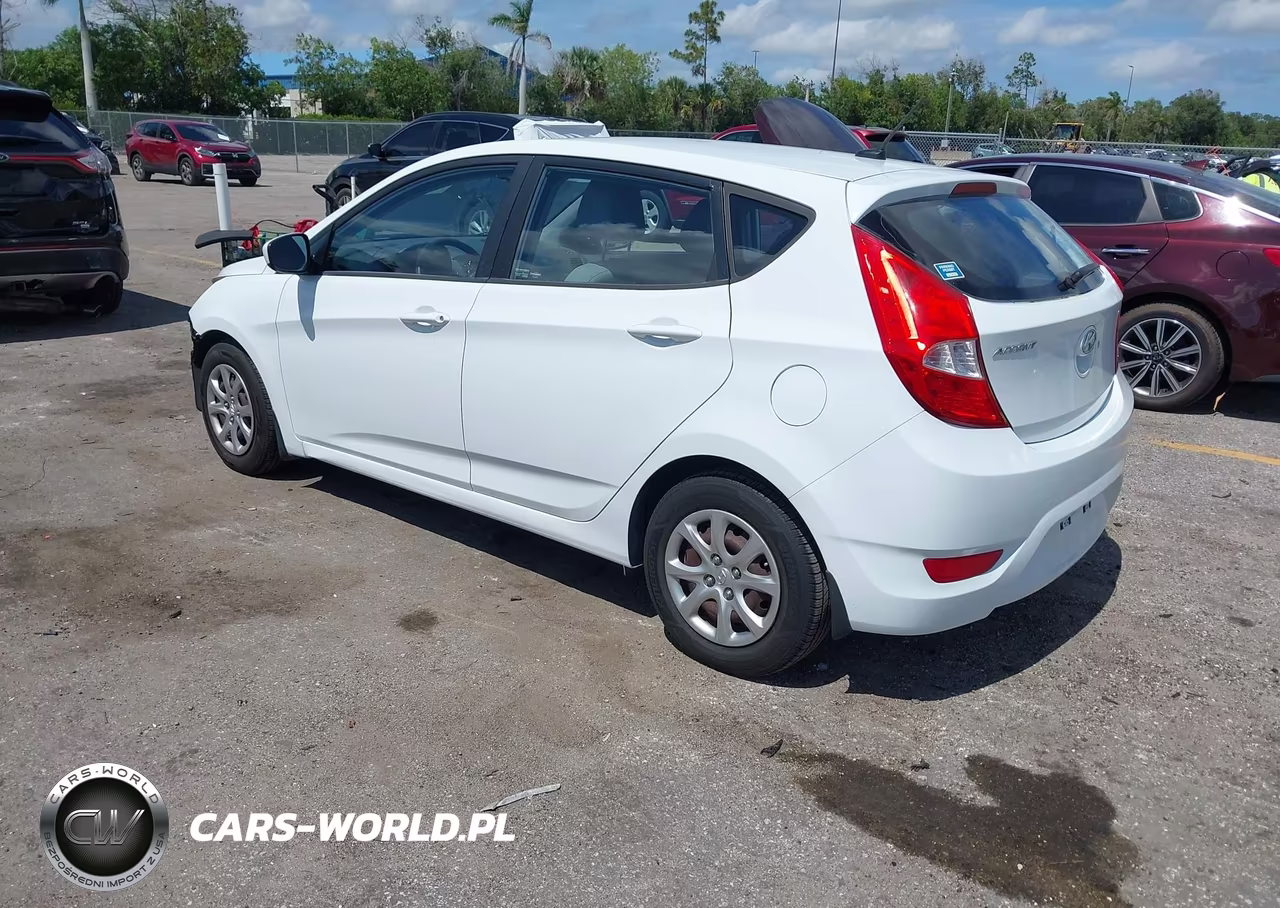 2013 Hyundai Accent Gs VIN:KMHCT5AE1DU127376 - 3