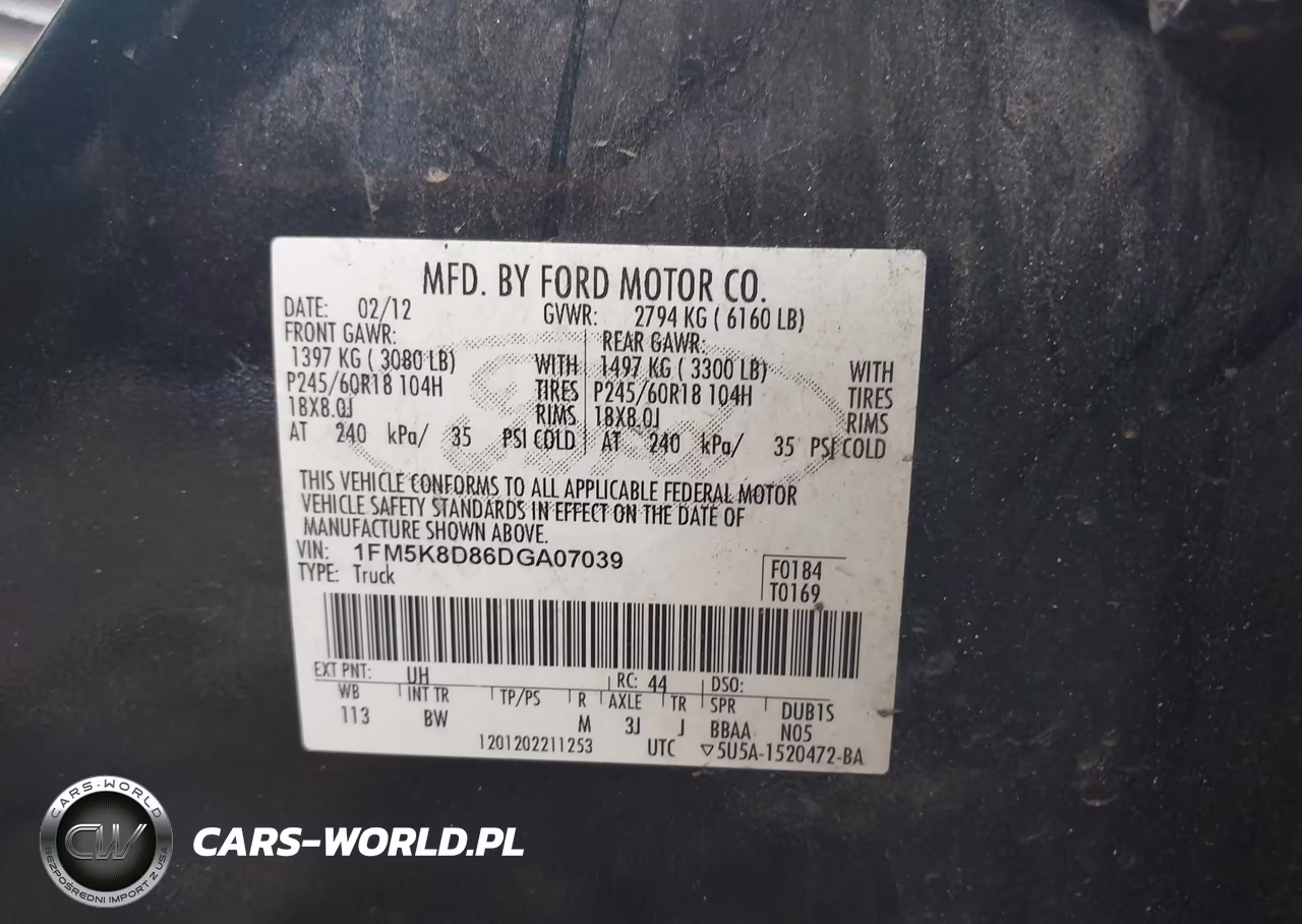 2013 Ford Explorer Xlt VIN:1FM5K8D86DGA07039 - 9