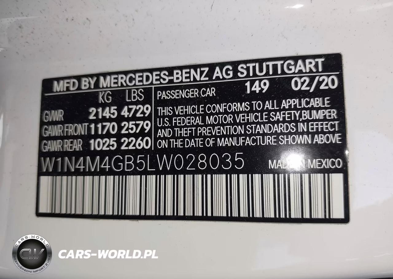 2020 Mercedes-Benz Glb 250 VIN:W1N4M4GB5LW028035 - 9