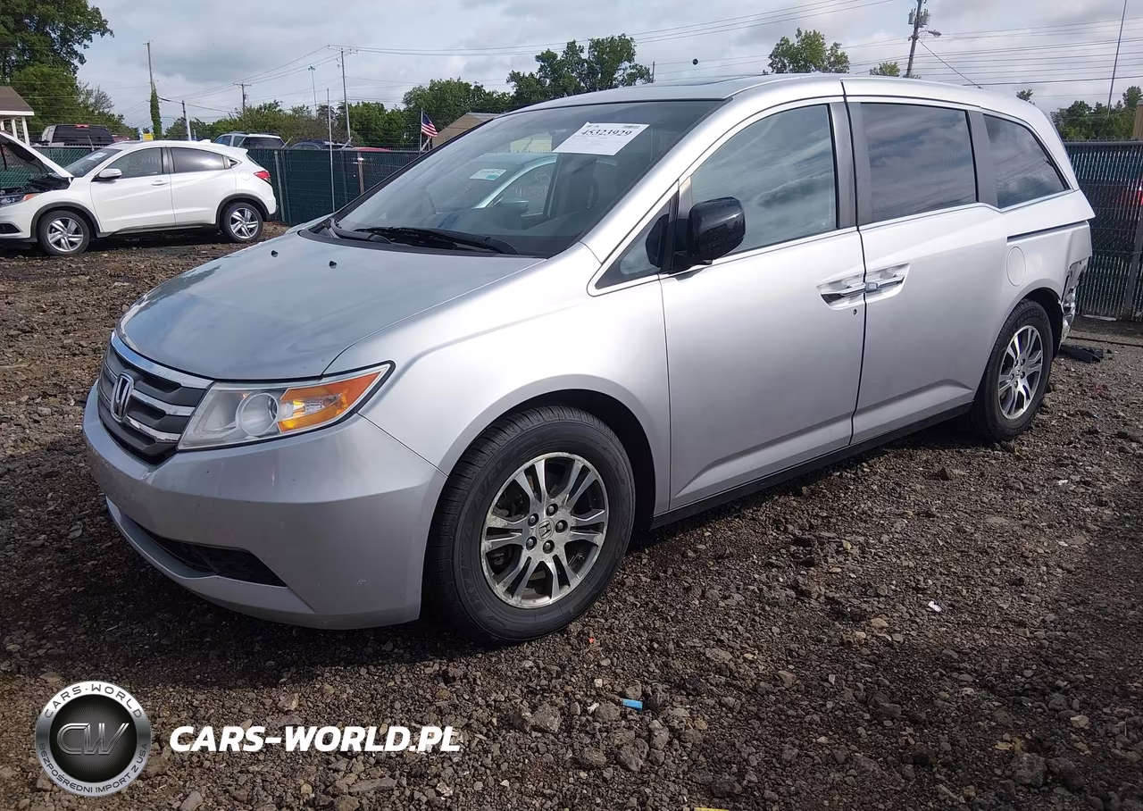 2012 Honda Odyssey Ex-L VIN:5FNRL5H64CB093101 - 2