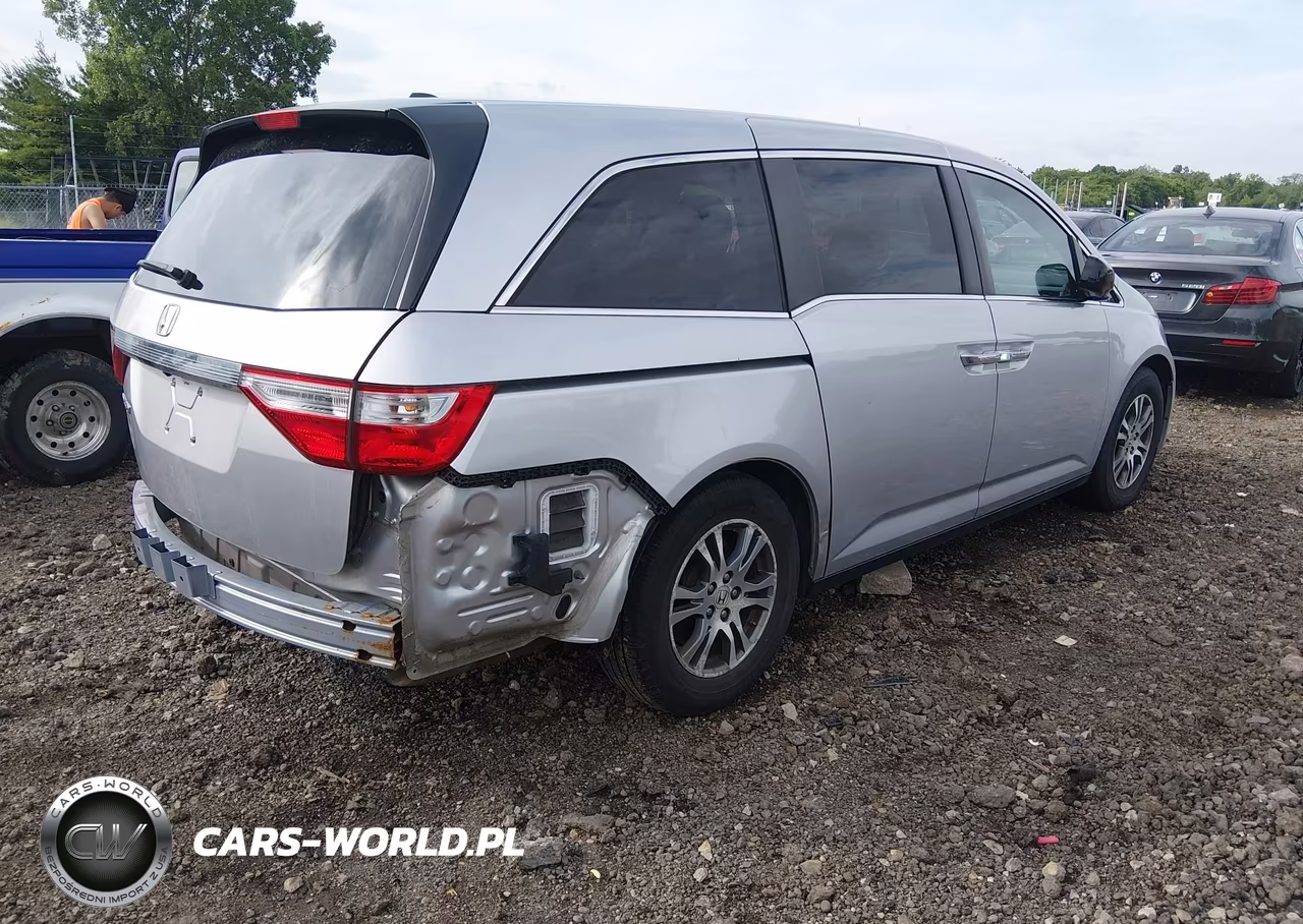 2012 Honda Odyssey Ex-L VIN:5FNRL5H64CB093101 - 4