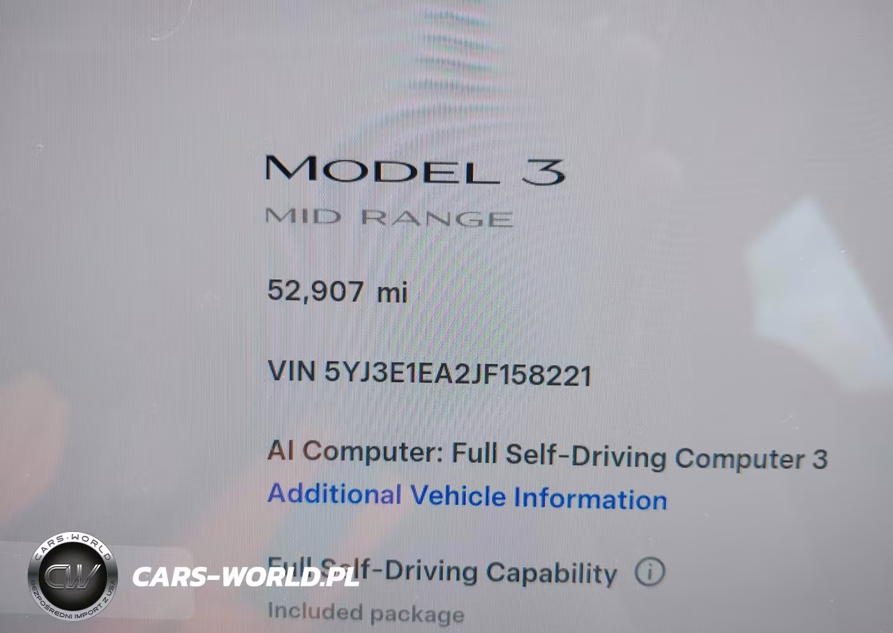 2018 Tesla Model 3 Long Range-Mid Range VIN:5YJ3E1EA2JF158221 - 14