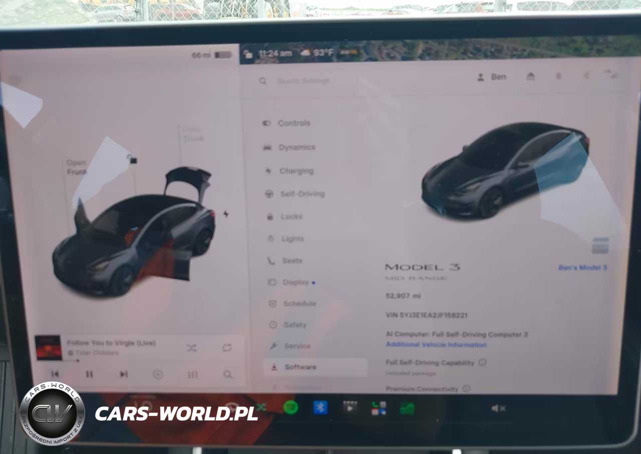 2018 Tesla Model 3 Long Range-Mid Range VIN:5YJ3E1EA2JF158221 - 7