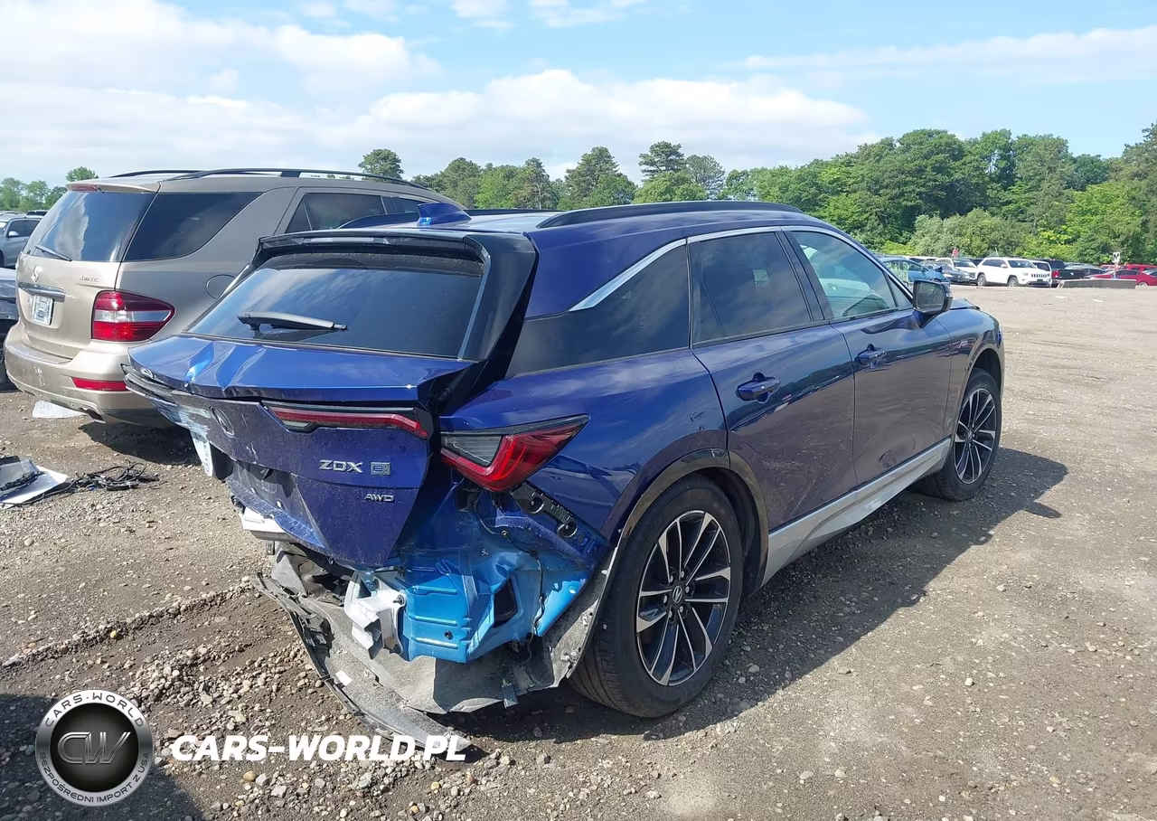 2024 Acura Zdx A-Spec VIN:4W5KHNRL7RZ514337 - 4