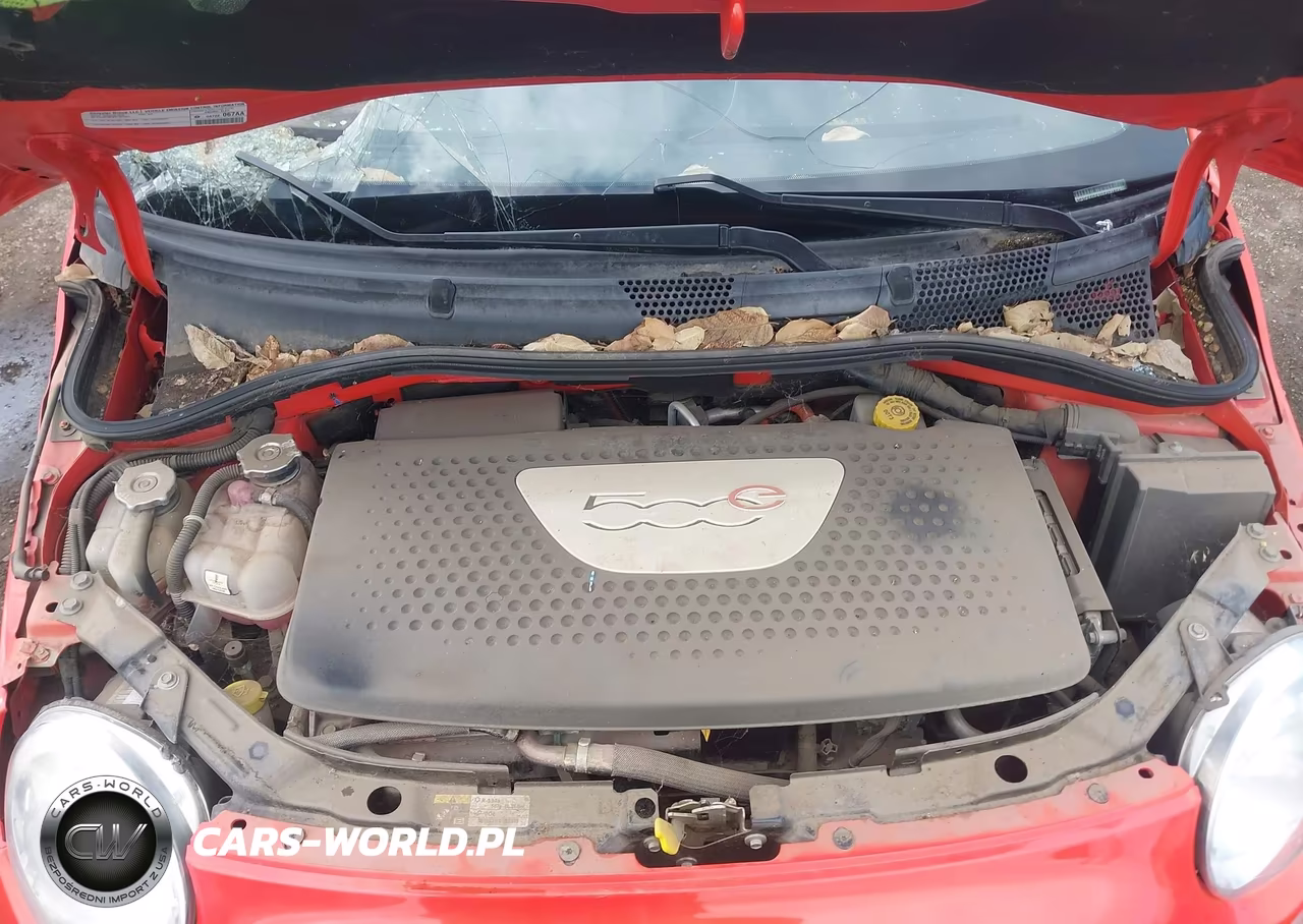 2013 Fiat 500E Battery Electric VIN:3C3CFFGE2DT604601 - 10