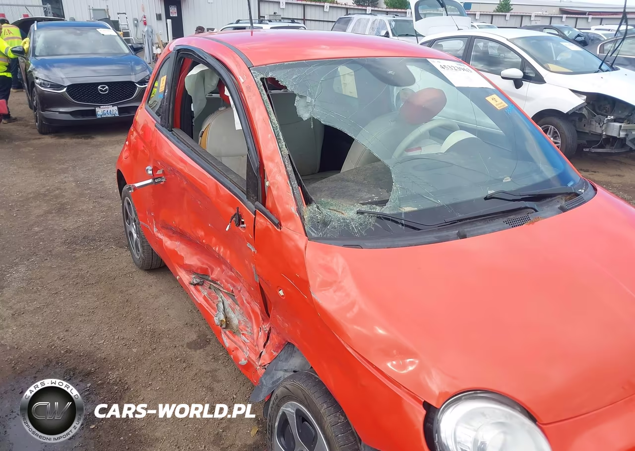 2013 Fiat 500E Battery Electric VIN:3C3CFFGE2DT604601 - 14