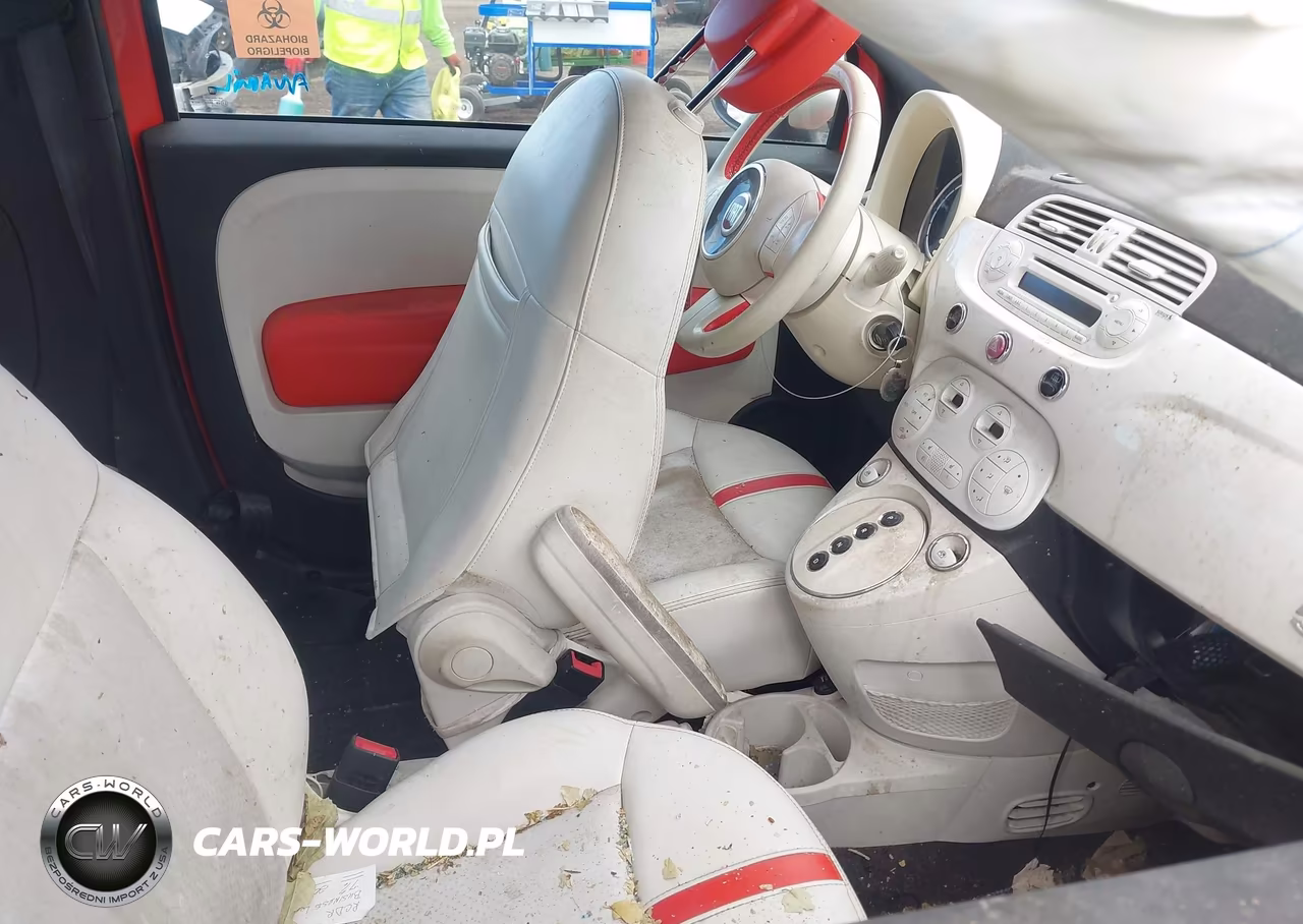 2013 Fiat 500E Battery Electric VIN:3C3CFFGE2DT604601 - 5
