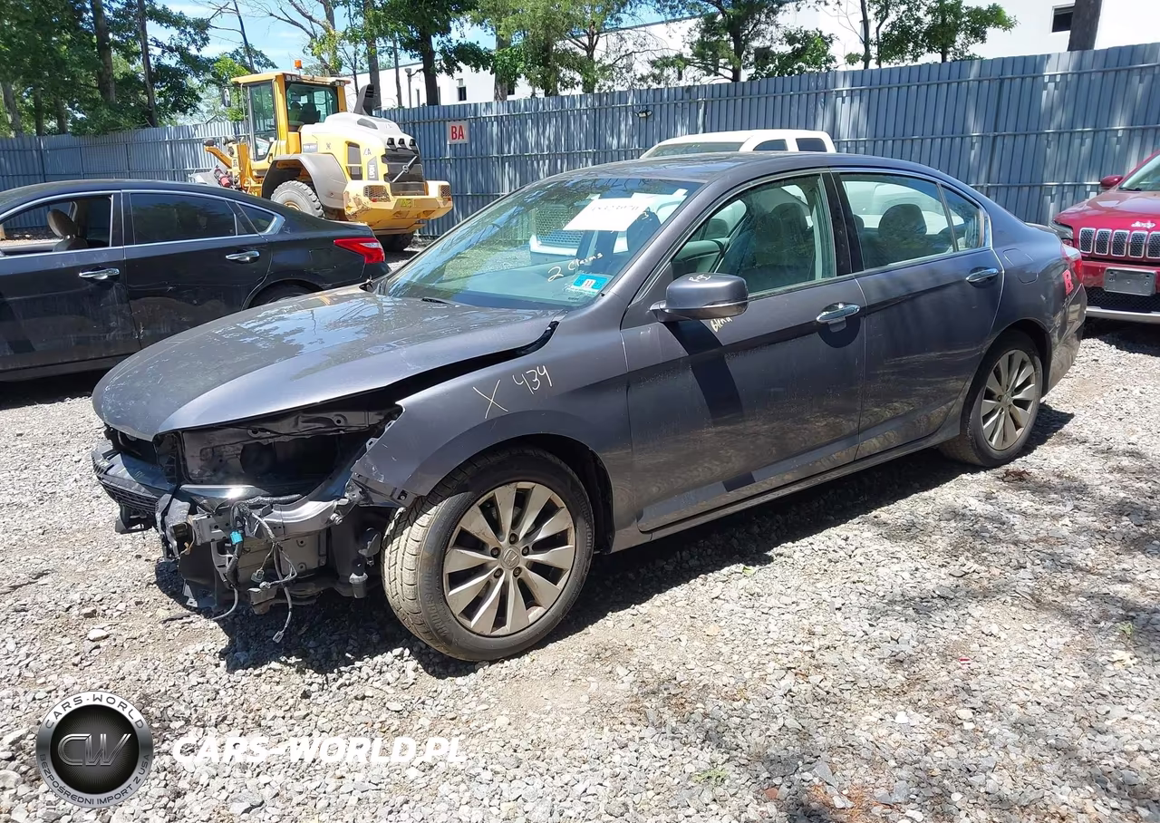 2014 Honda Accord Ex-L V-6 VIN:1HGCR3F89EA018873 - 2