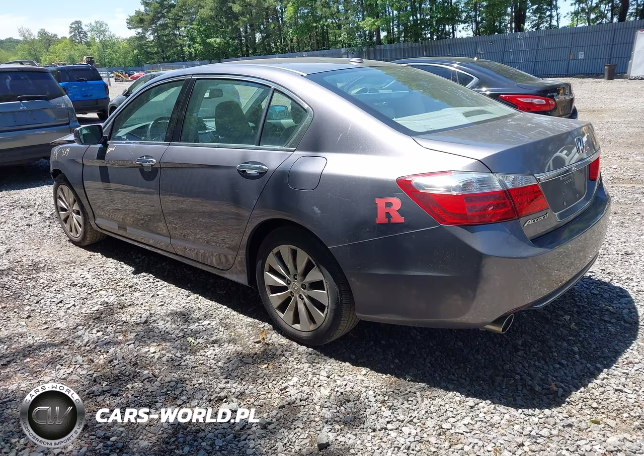 2014 Honda Accord Ex-L V-6 VIN:1HGCR3F89EA018873 - 3