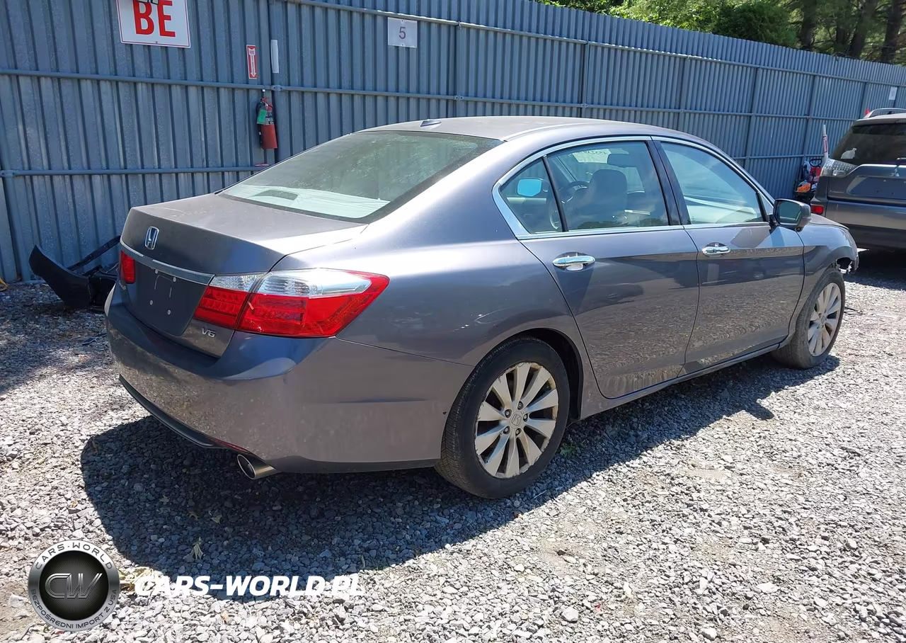 2014 Honda Accord Ex-L V-6 VIN:1HGCR3F89EA018873 - 4