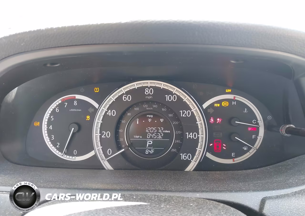 2014 Honda Accord Ex-L V-6 VIN:1HGCR3F89EA018873 - 7