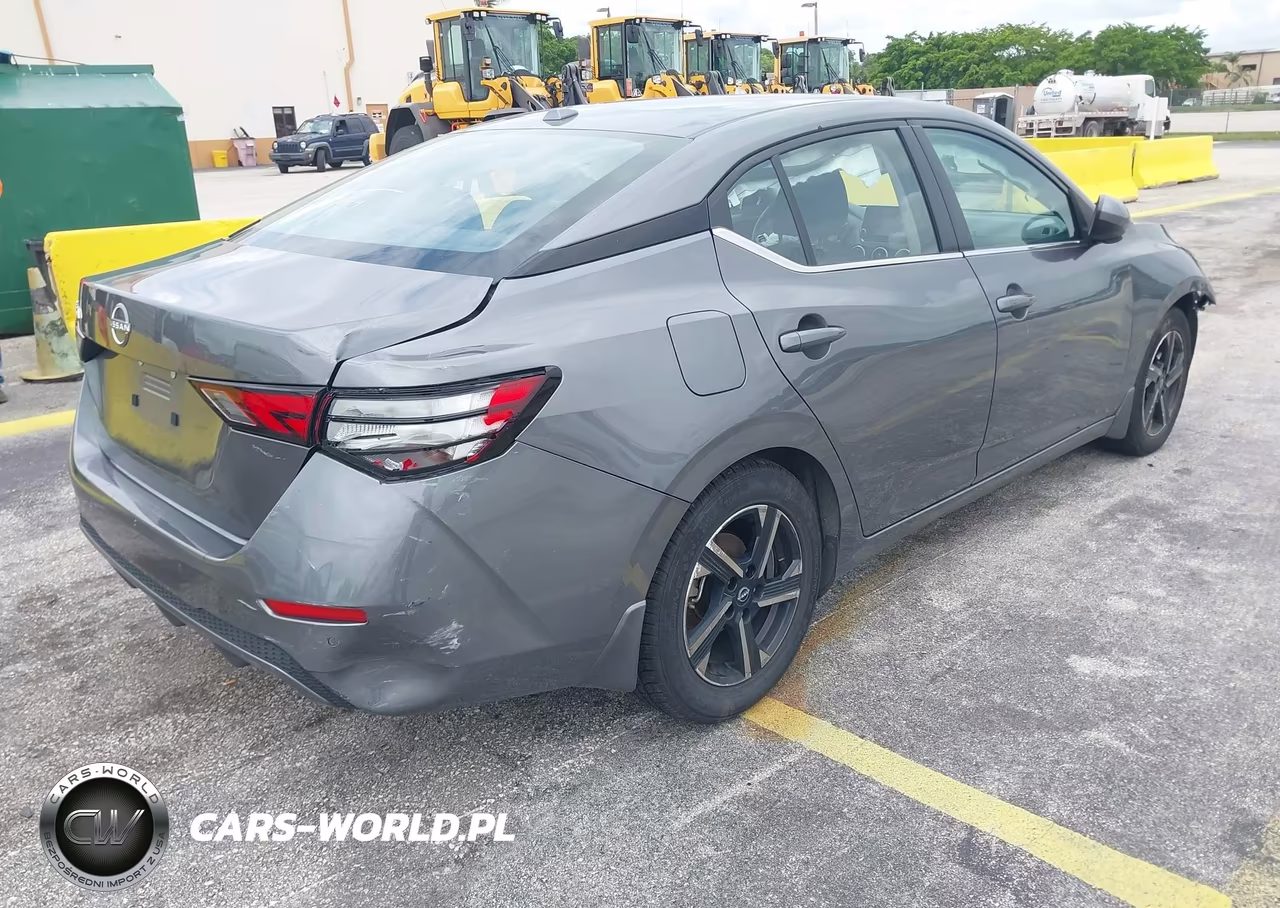 2025 Nissan Sentra Sv VIN:3N1AB8CV5SY260846 - 4