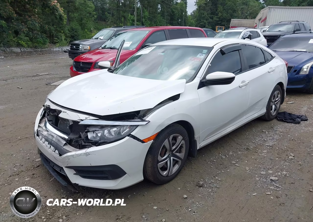 2016 Honda Civic Lx VIN:19XFC2F56GE070619 - 2