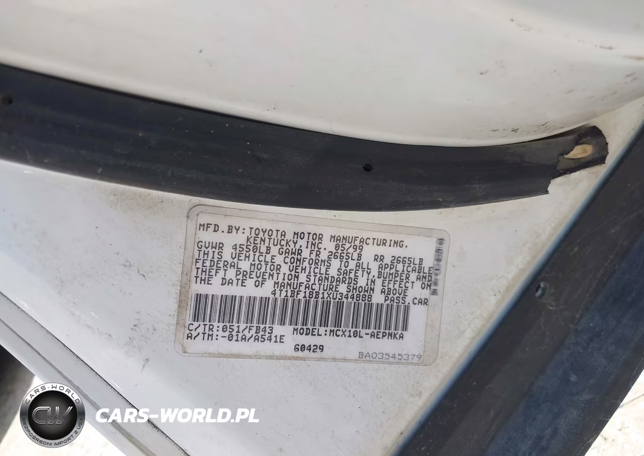 1999 Toyota Avalon Xl VIN:4T1BF18B1XU344888 - 9