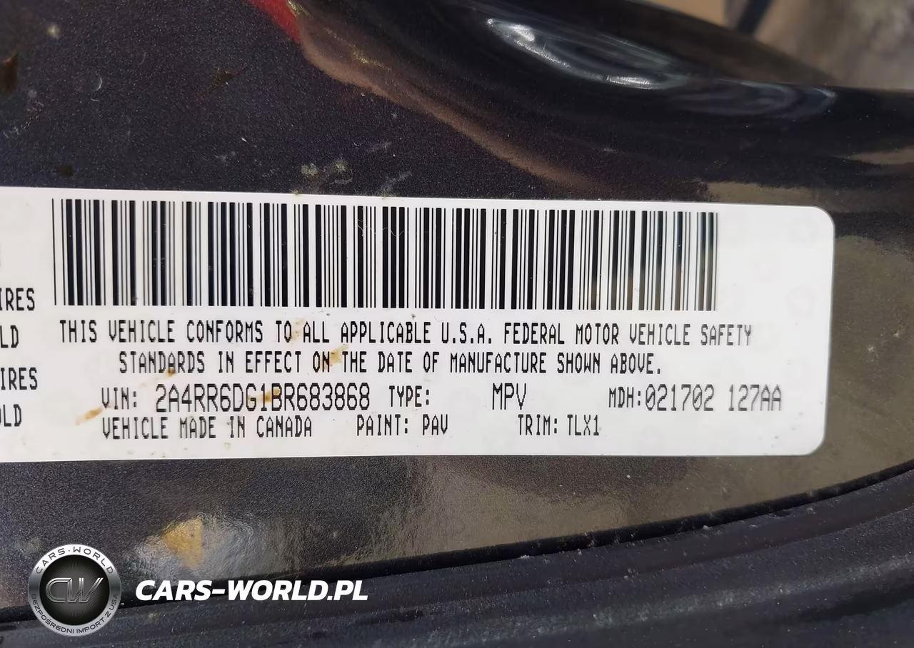 2011 Chrysler Town & Country Limited VIN:2A4RR6DG1BR683868 - 9