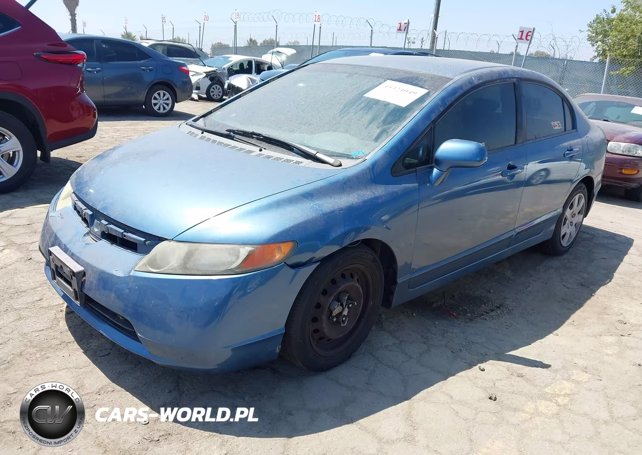 2006 Honda Civic Lx VIN:1HGFA16516L131804 - 2