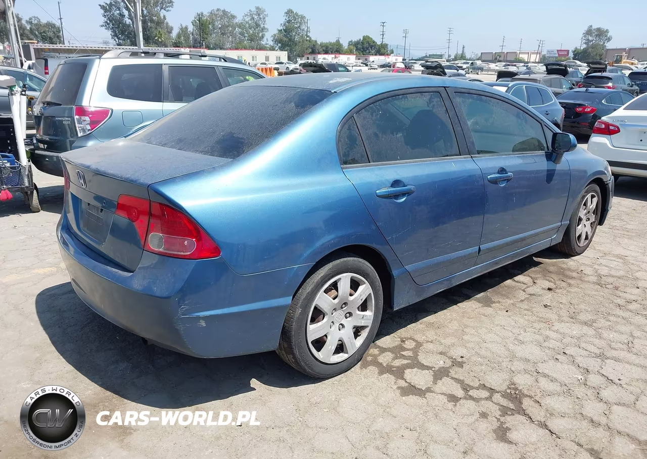 2006 Honda Civic Lx VIN:1HGFA16516L131804 - 4
