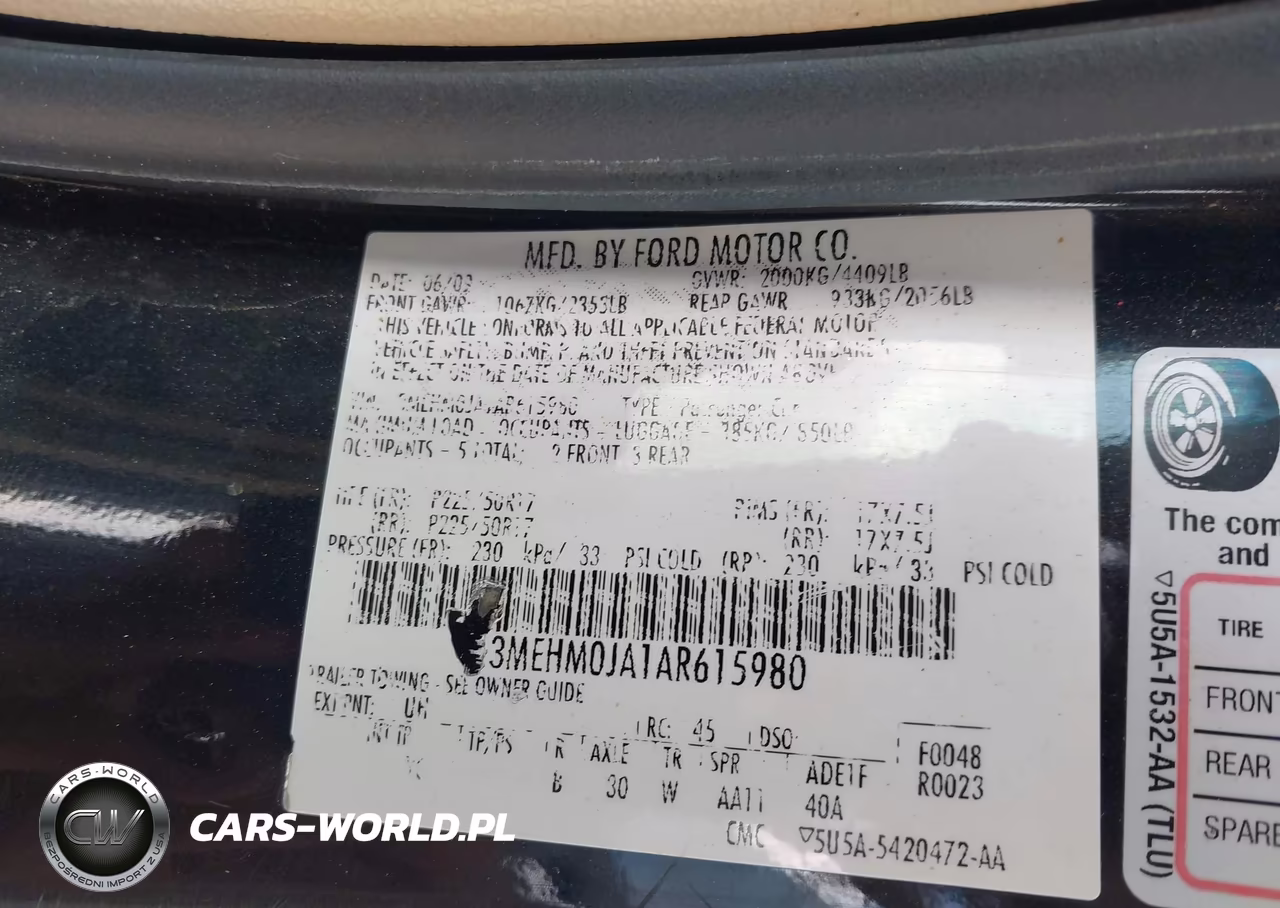 2010 Mercury Milan Premier VIN:3MEHM0JA1AR615980 - 9