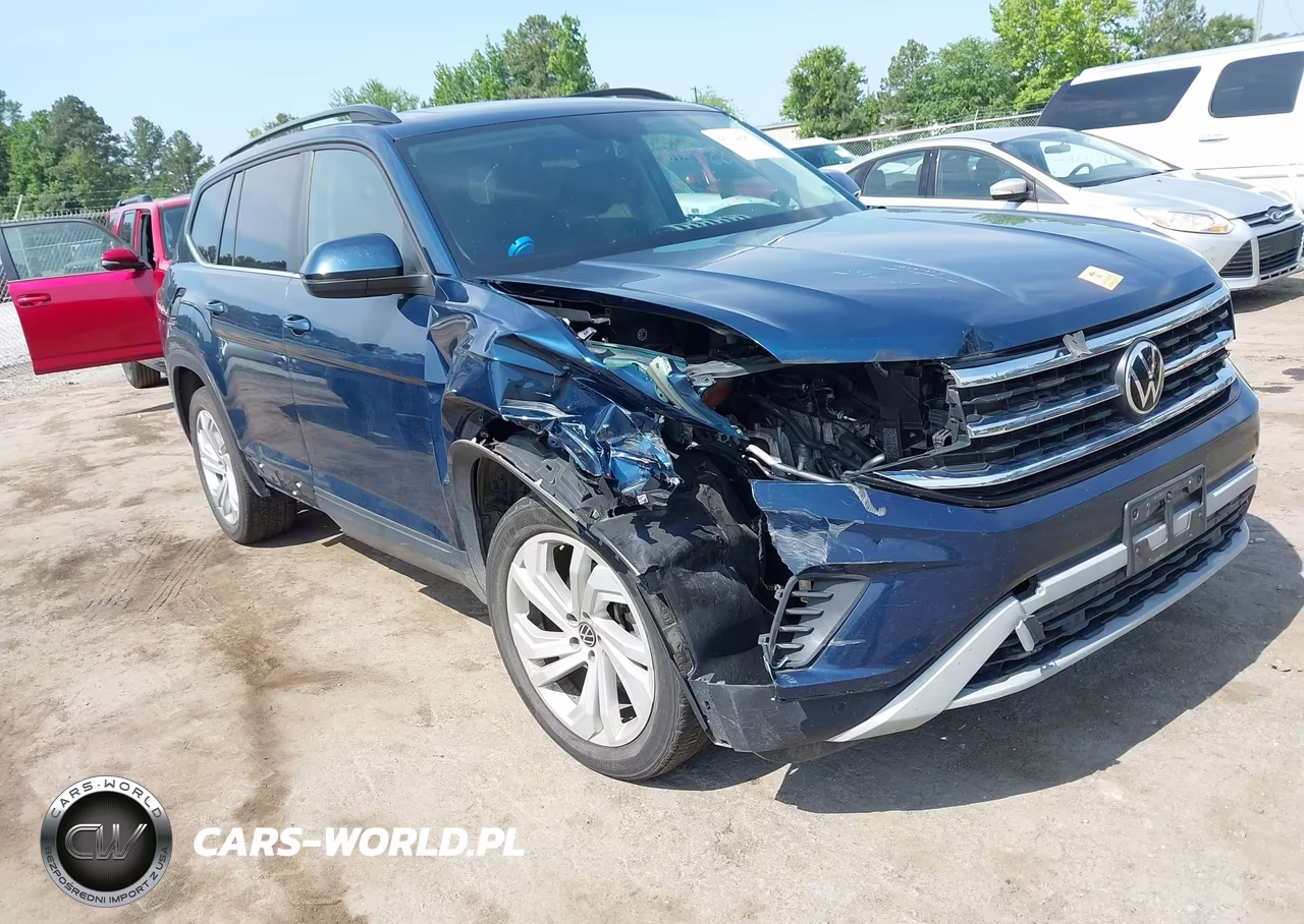 2021 Volkswagen Atlas 3.6L V6 Se W-Technology VIN:1V2KR2CA2MC564377 - 1
