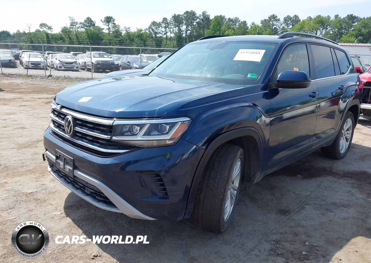 2021 Volkswagen Atlas 3.6L V6 Se W-Technology VIN:1V2KR2CA2MC564377 - 2