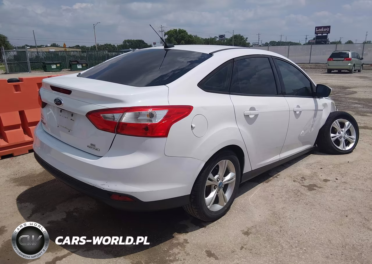 2013 Ford Focus Se VIN:1FADP3F24DL200669 - 4