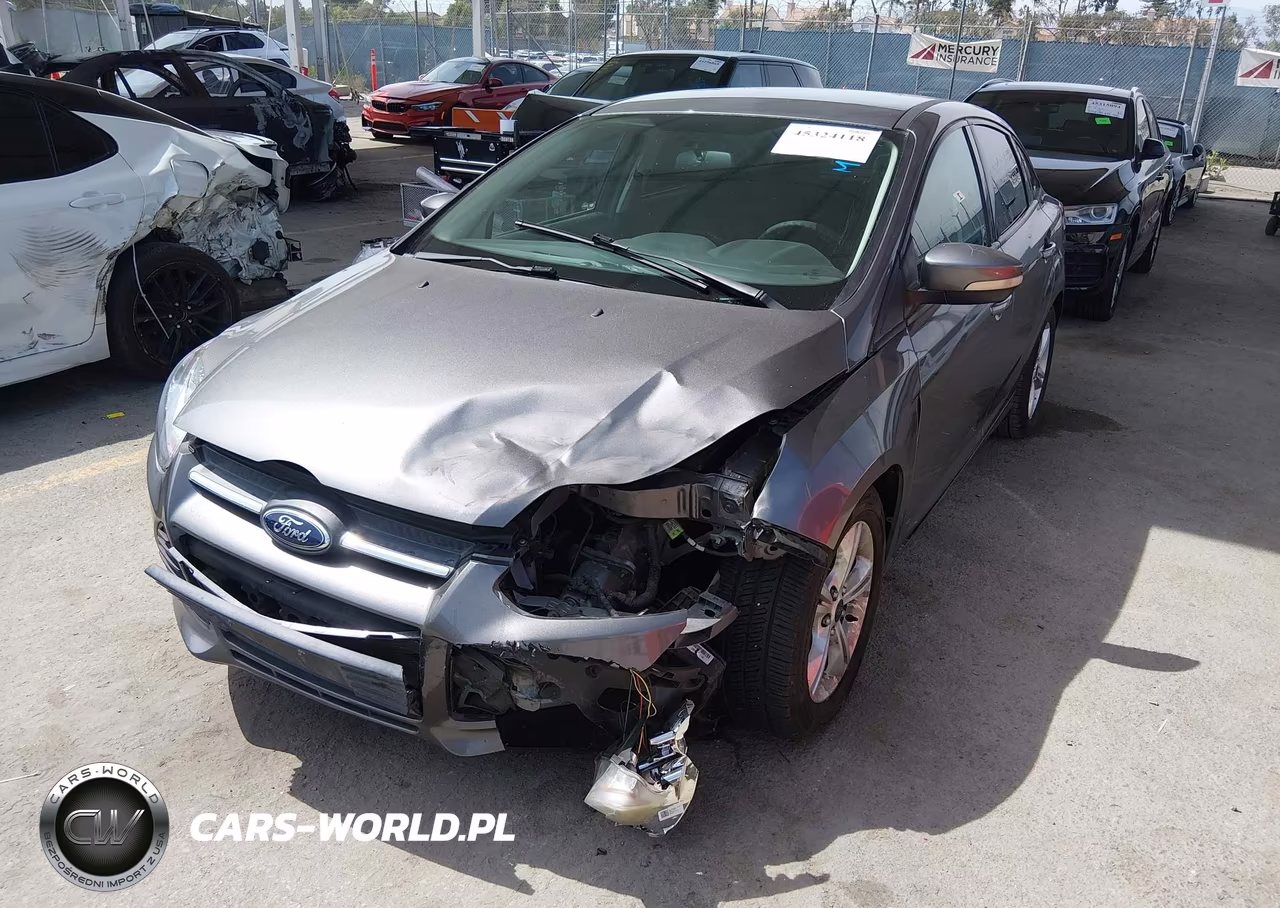 2014 Ford Focus Se VIN:1FADP3F25EL241748 - 2
