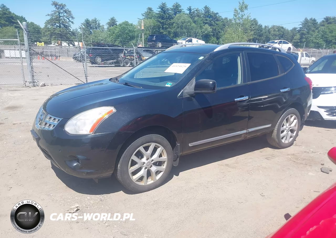 2011 Nissan Rogue Sv VIN:JN8AS5MV8BW678727 - 2