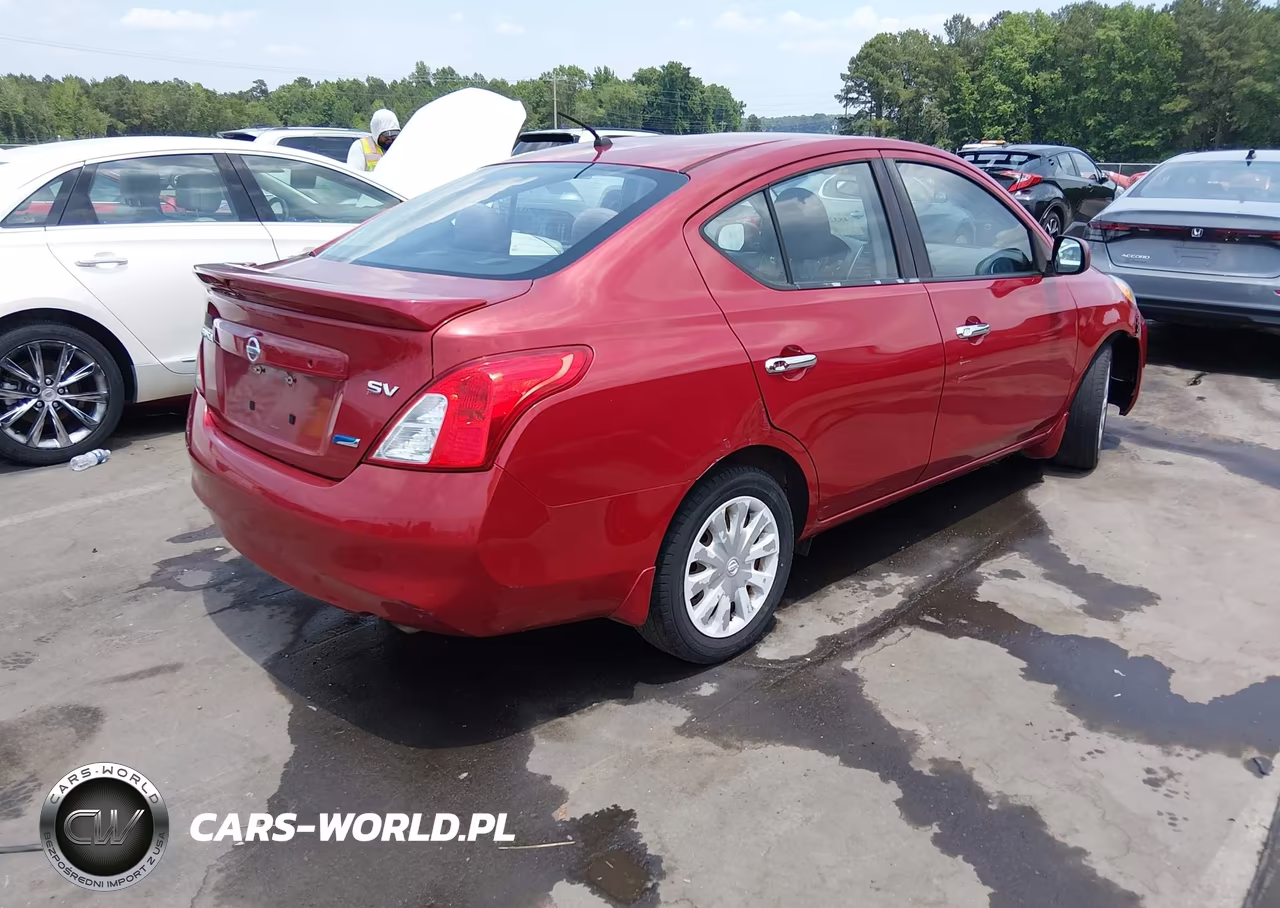 2014 Nissan Versa 1.6 Sv VIN:3N1CN7AP9EL843212 - 4