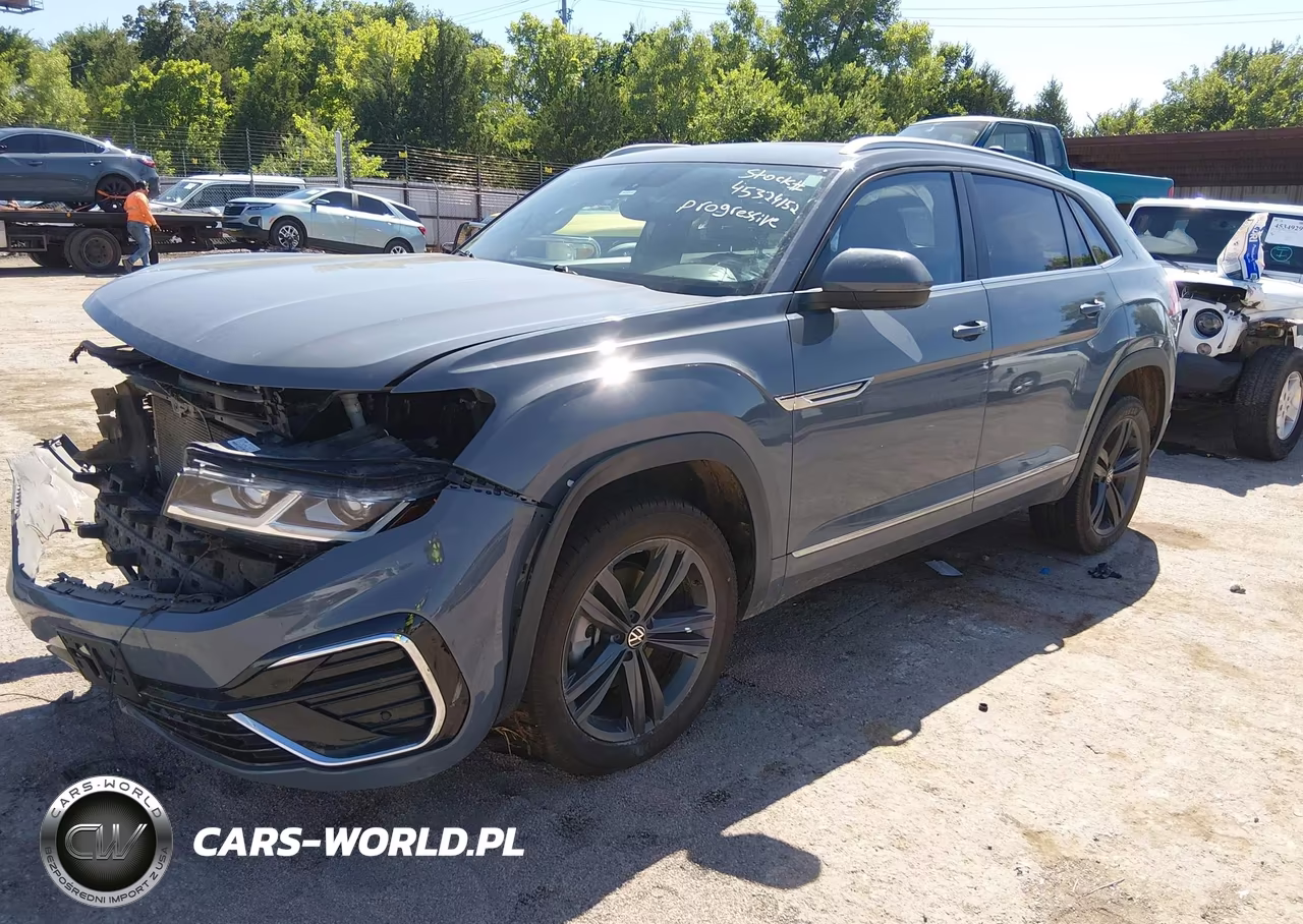 2021 Volkswagen Atlas Cross Sport 3.6L V6 Se W-Technology R-Line VIN:1V2PE2CA8MC208131 - 2