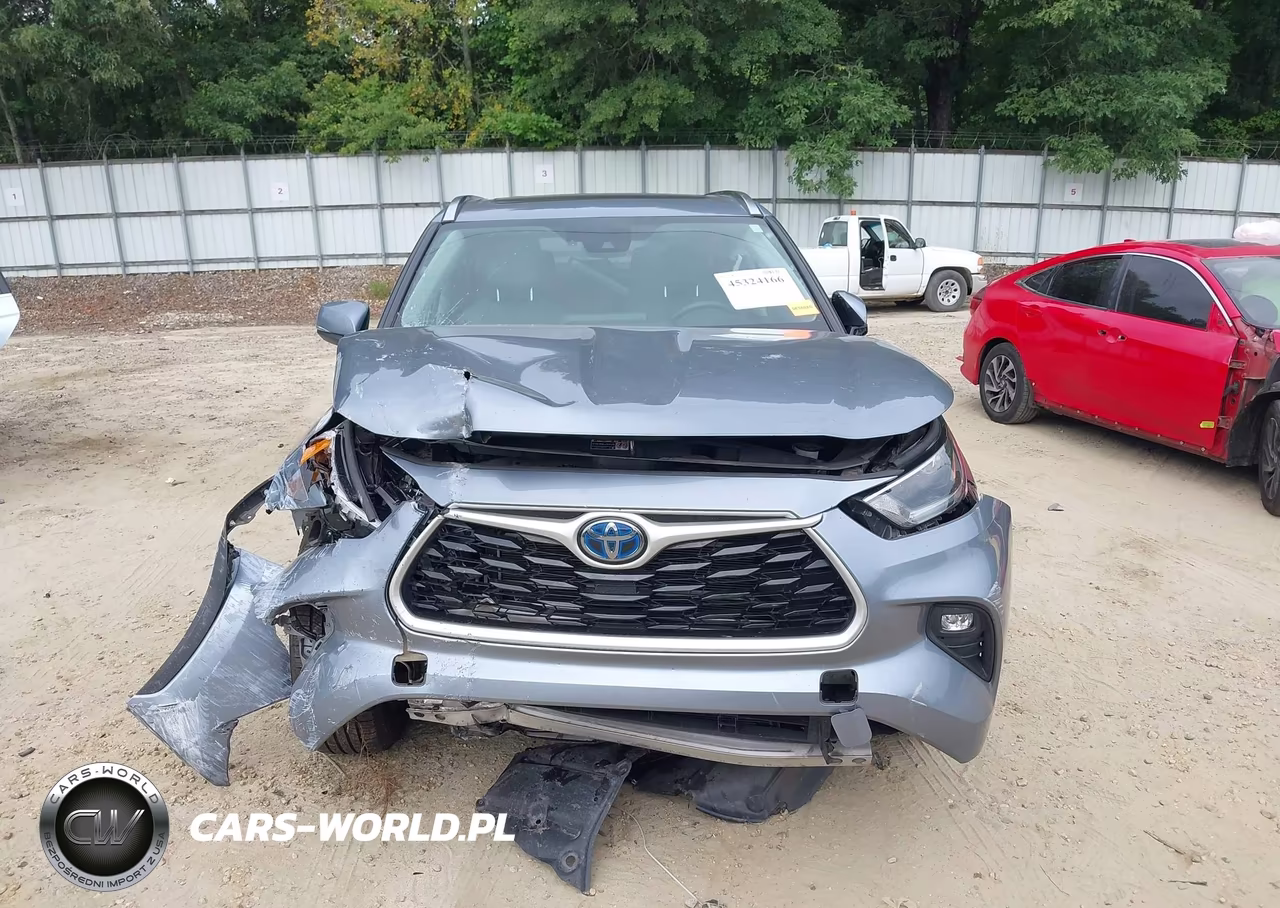 2021 Toyota Highlander Hybrid Xle VIN:5TDGARAHXMS009229 - 12