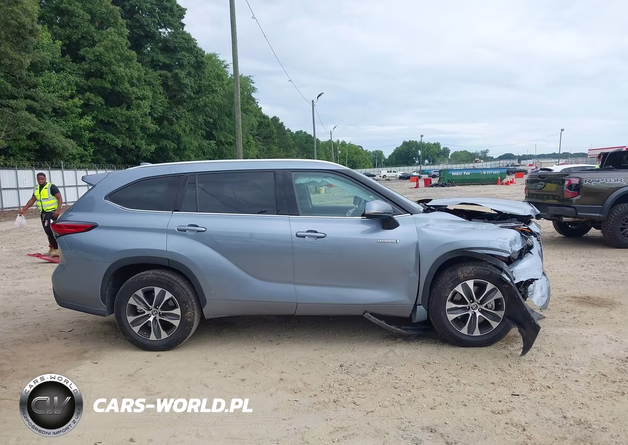 2021 Toyota Highlander Hybrid Xle VIN:5TDGARAHXMS009229 - 13