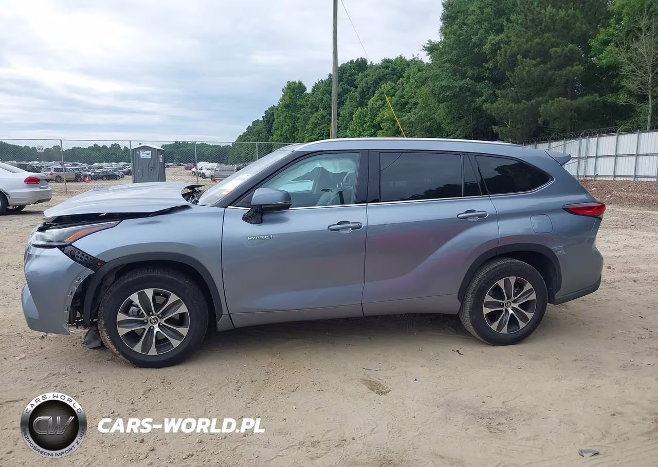 2021 Toyota Highlander Hybrid Xle VIN:5TDGARAHXMS009229 - 14