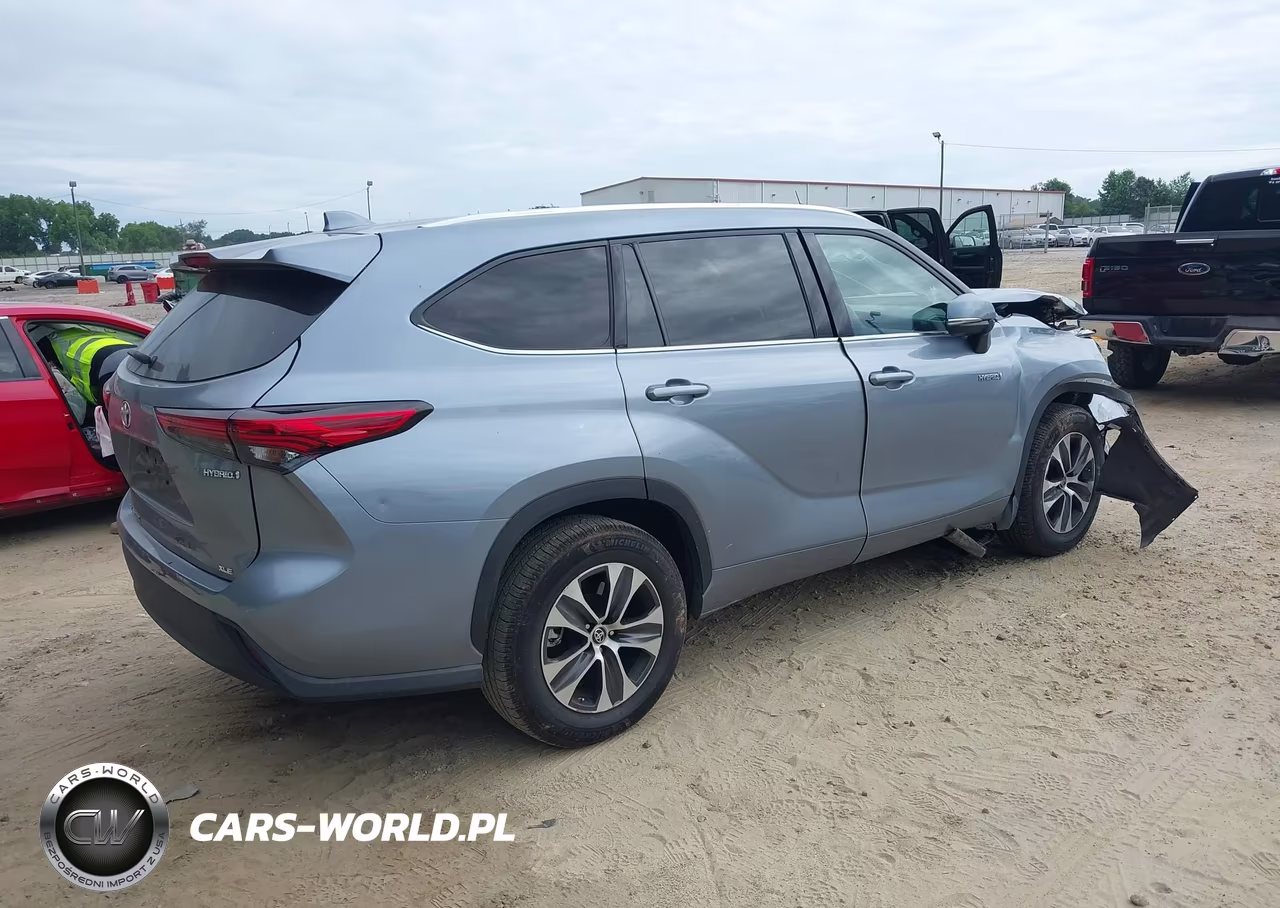 2021 Toyota Highlander Hybrid Xle VIN:5TDGARAHXMS009229 - 4