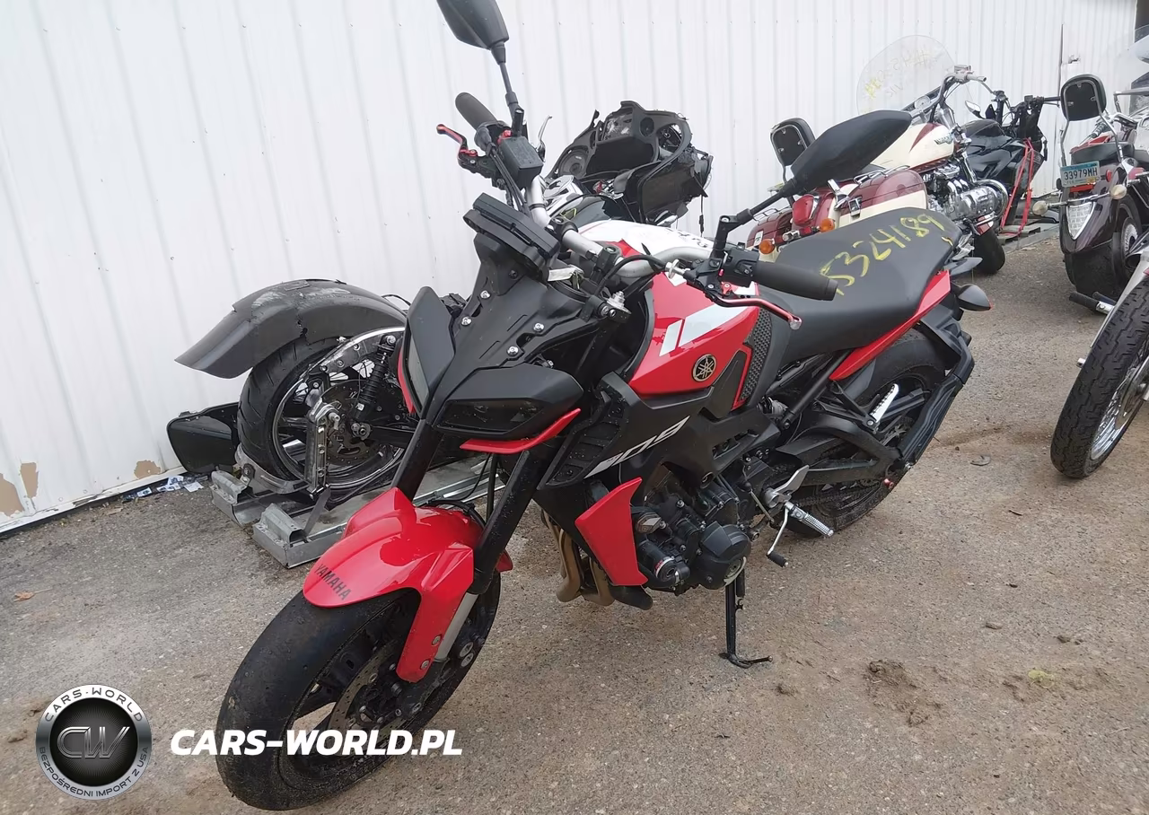 2018 Yamaha Mt09 VIN:JYARN53E5JA003710 - 2